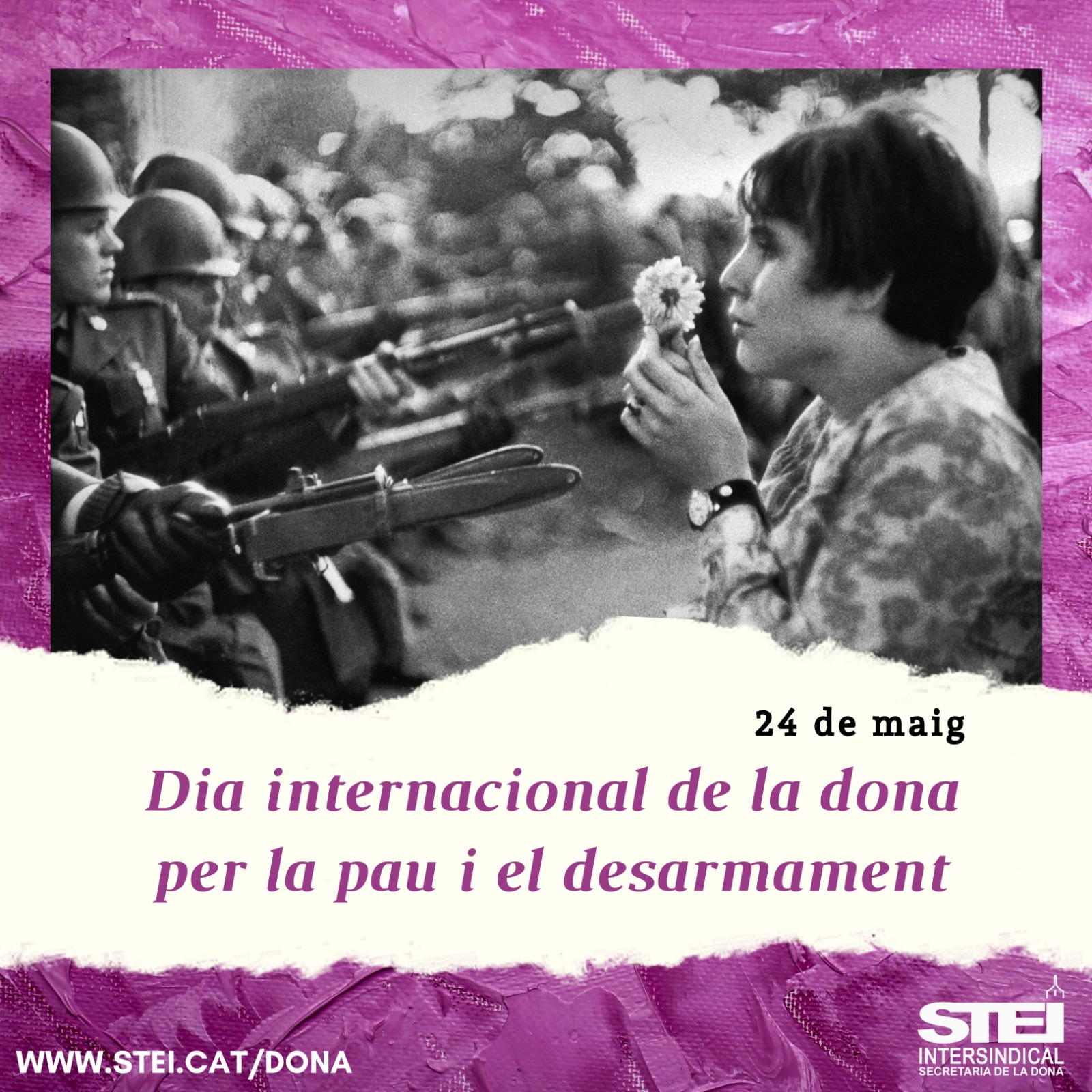 Dia Int de la dona per la pau i el desarmament
